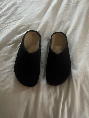Rothy's Black Slip-On Mules